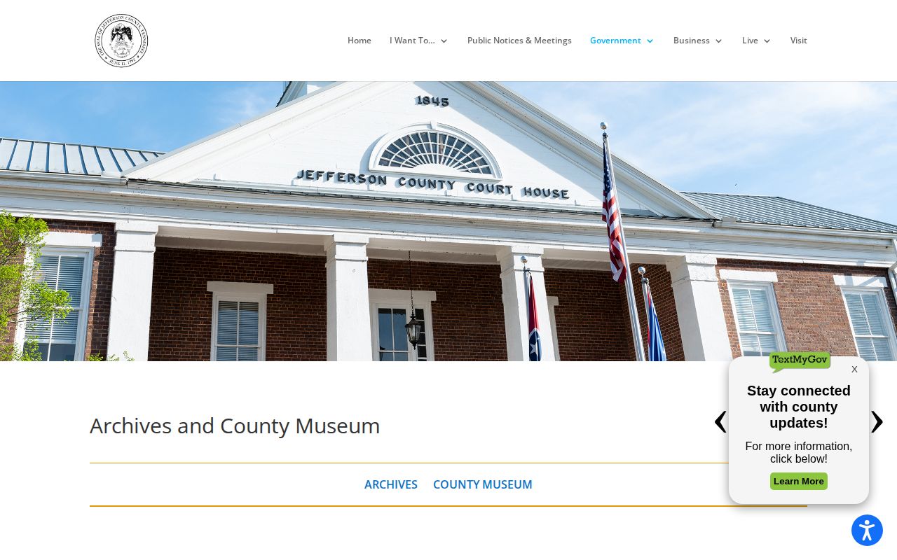 Jefferson County historical arrest court and newspaper archive source